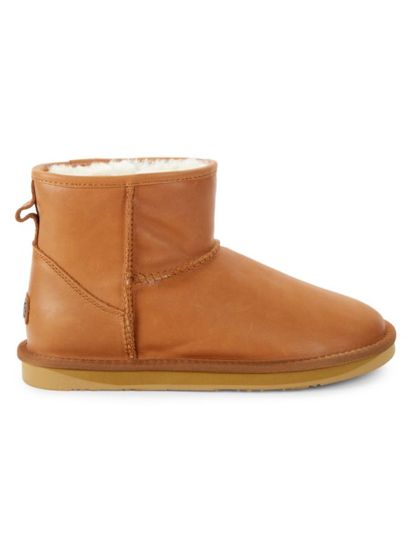 Australia Luxe Collective Cosy X Shearling-Lined Leather Ankle Boots